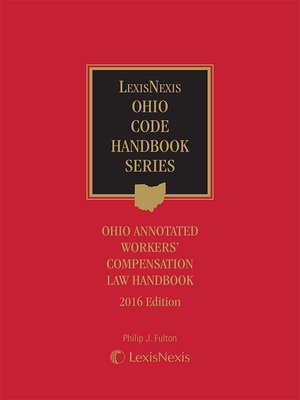 cover image of Ohio Annotated Workers' Compensation Law Handbook